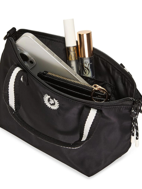 Жіноча нейлонова сумка через плече Victoria's Secret PINK кроссбоді 1159848817 Чорний