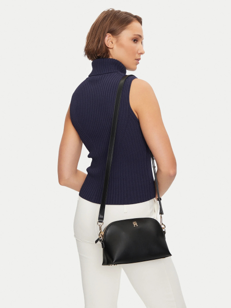 Сумка жіноча Tommy Hilfiger з логотипом 1159849151 Чорний