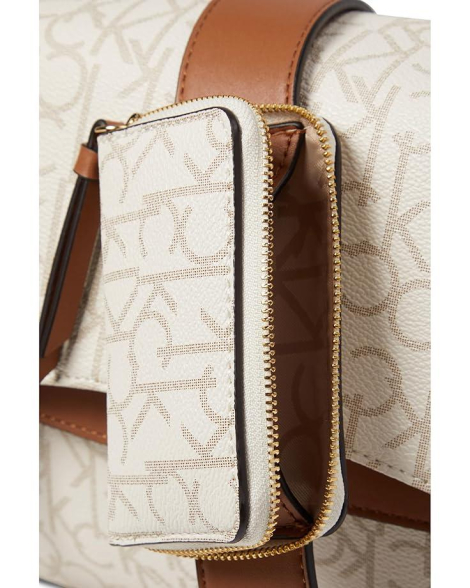 Жіноча сумка через плече Chrome Calvin Klein з гаманцем 1159849172 Молочний