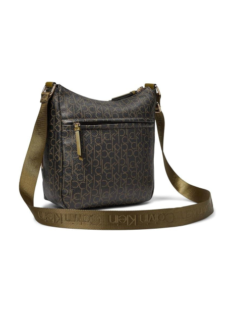 Женская сумка Kiara Calvin Klein большая кроссбоди 1159849265 Оливковый