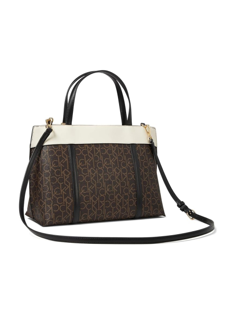 Сумка Gillian Calvin Klein 1159849267 Белый/Коричневый