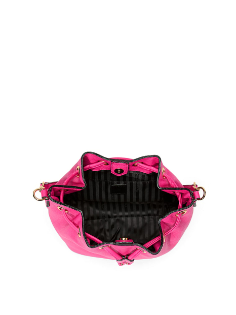 Стильний жіночий набір Victoria's Secret сумка через плече та гаманець 1159849545 Рожевий