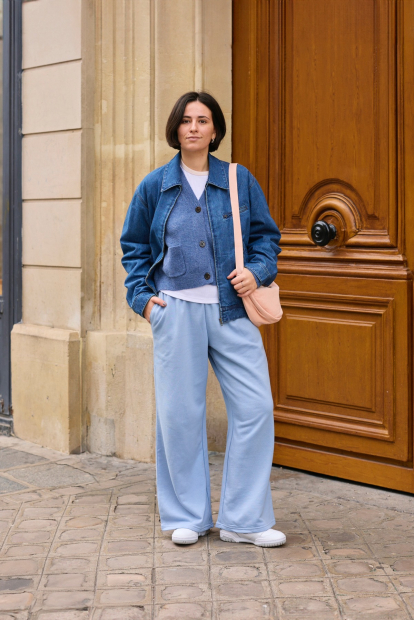 Сумка вельветовая UNIQLO через плечо 1159849561 Розовый