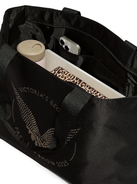 Cумка-шоппер Victorias Secret на молнии 1159849589 Черный