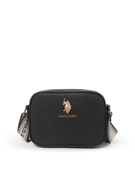 Женская сумка кроссбоди U.S. Polo Assn с логотипом 1159850167 Черный