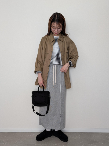 Сумка UNIQLO через плече 1159850364 Чорний