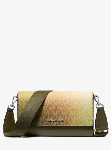 Жіноча сумка кросбоді Jet Set Michael Kors 1159850846 Оливковий