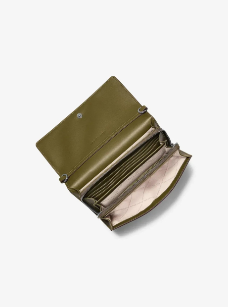 Жіноча сумка кросбоді Jet Set Michael Kors 1159850846 Оливковий