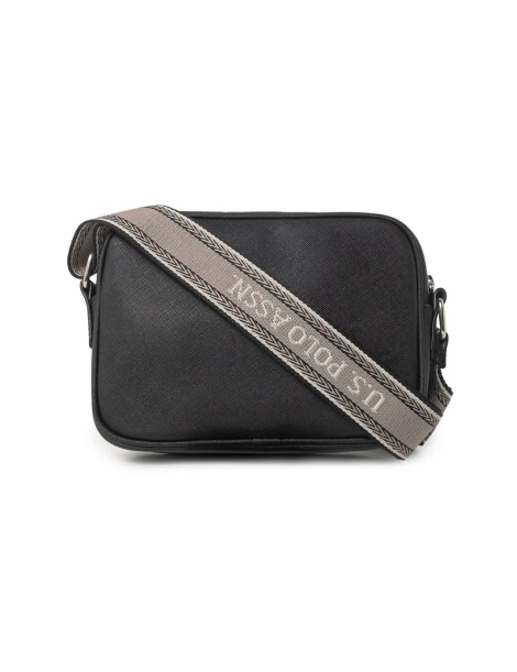 Женская сумка кроссбоди U.S. Polo Assn с логотипом 1159851456 Черный