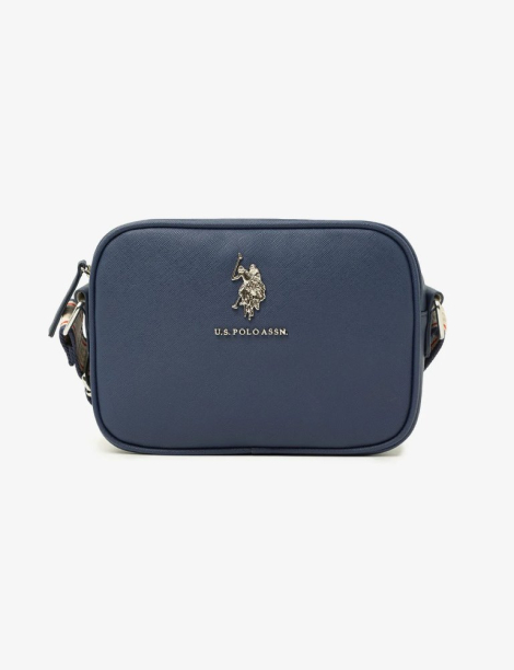 Женская сумка кроссбоди U.S. Polo Assn с логотипом 1159851578 Синий