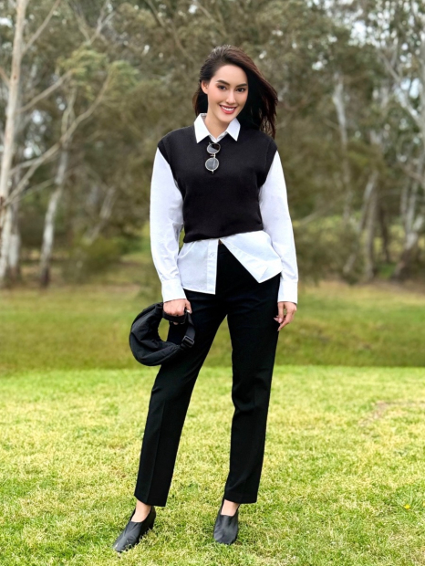 Маленькая сумка UNIQLO через плечо 1159851747 Черный