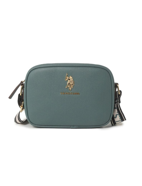 Жіноча сумка кроссбоді US Polo Assn з логотипом 1159851834 Бірюзовий
