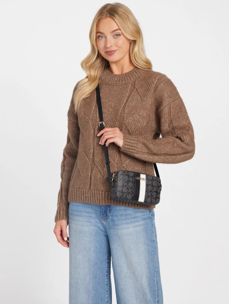 Сумка через плечо Kyrie Kyrie Guess 1159851899 Черный/Серый