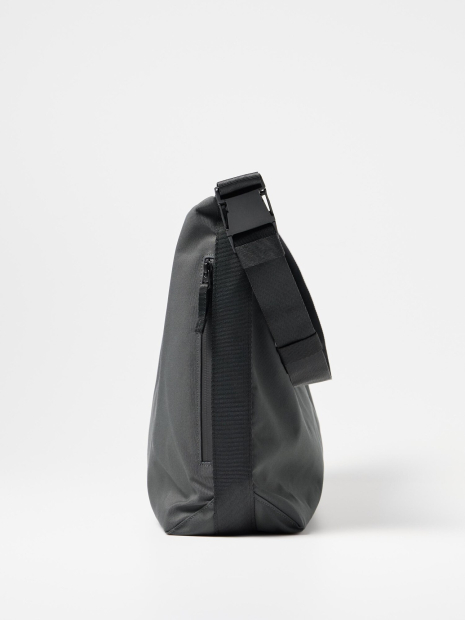 Сумка через плечо Messenger Shoulder UNIQLO на молнии 1159852095 Серый