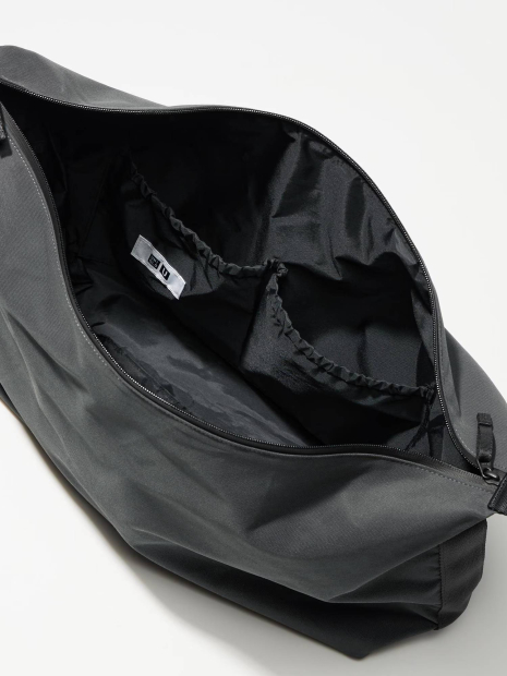 Сумка через плечо Messenger Shoulder UNIQLO на молнии 1159852095 Серый