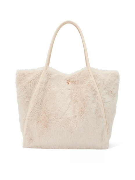 Женская сумка тоут Victoria's Secret из экомеха 1159852753 Молочный