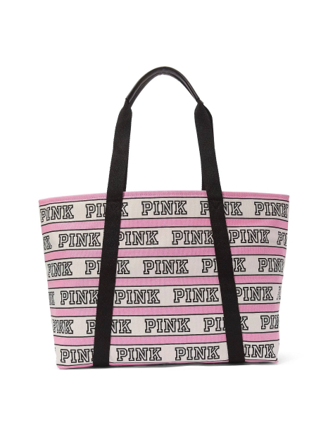 Женская сумка-шоппер Victoria's Secret Pink на молнии 1159853199 Розовый