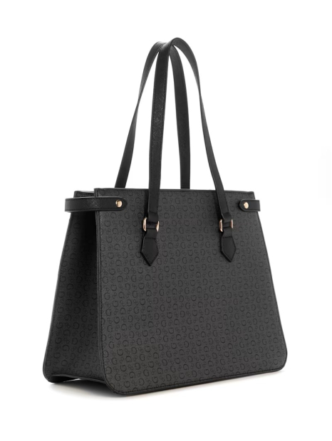 Жіноча сумка тоут Guess з логотипом 1159853232 Чорний