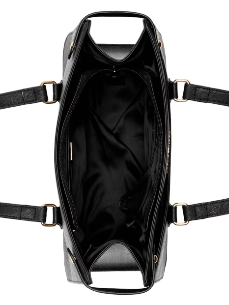 Жіноча сумка тоут Guess з логотипом 1159853232 Чорний