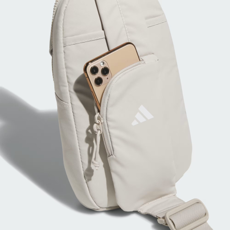 Сумка-слінг Essentials 3 Adidas з логотипом 1159853382 Бежевий