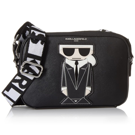 Сумка через плече Karl Lagerfeld Paris кроссбоді 1159853966 Чорний