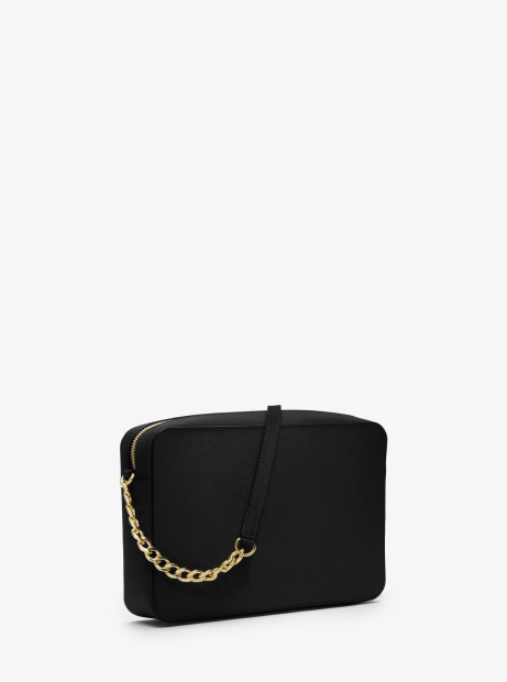 Жіноча сумка кроссбоді Michael Kors із сап'янової шкіри 1159854036 Чорний