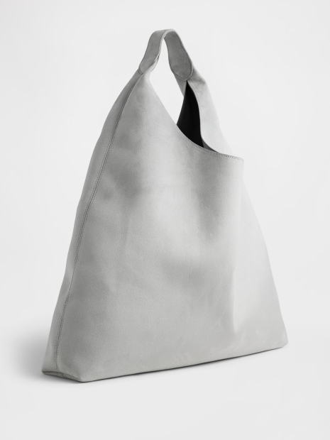 Большая сумка-тоут Gap из экозамши 1159854823 Серый