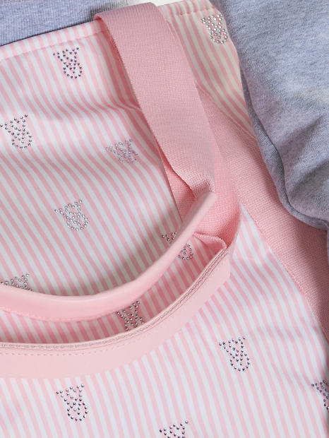 Сумка-шоппер Victorias Secret на блискавці 1159855286 Рожевий