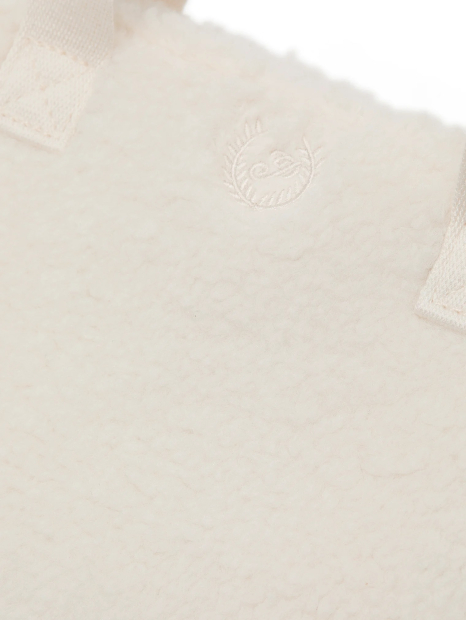 Сумка через плечо Victoria's Secret PINK плюшевая 1159855821 Молочный