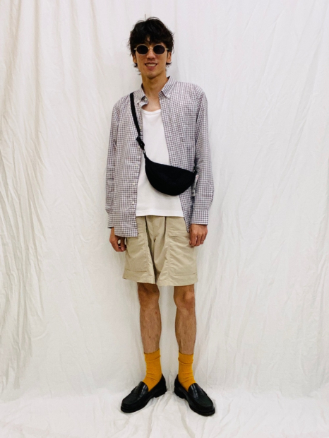 Компактная сумка UNIQLO через плечо 1159855923 Черный