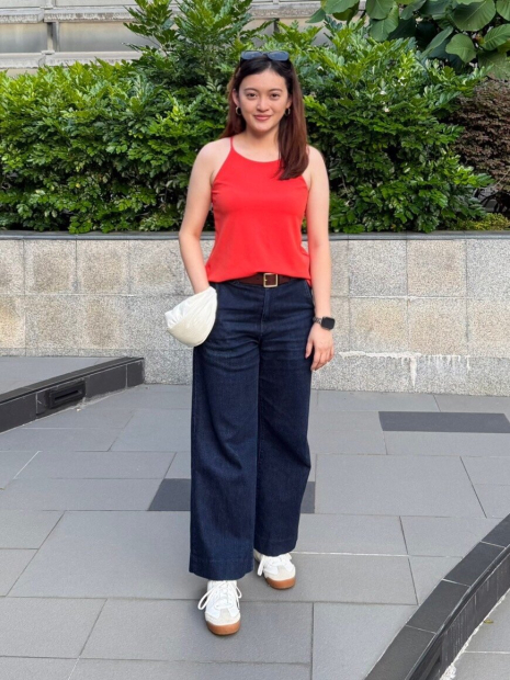 Маленькая сумка UNIQLO через плечо 1159856014 Молочный