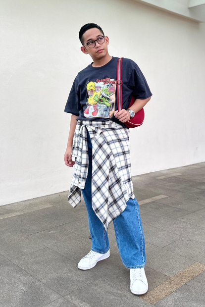 Сумка UNIQLO через плечо 1159856186 Красный