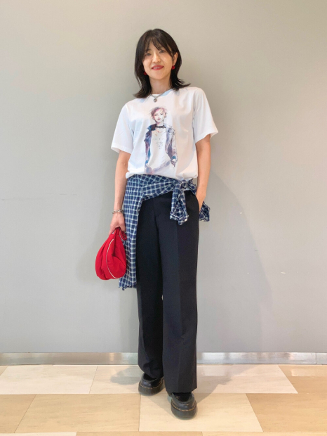 Сумка UNIQLO через плечо 1159856186 Красный