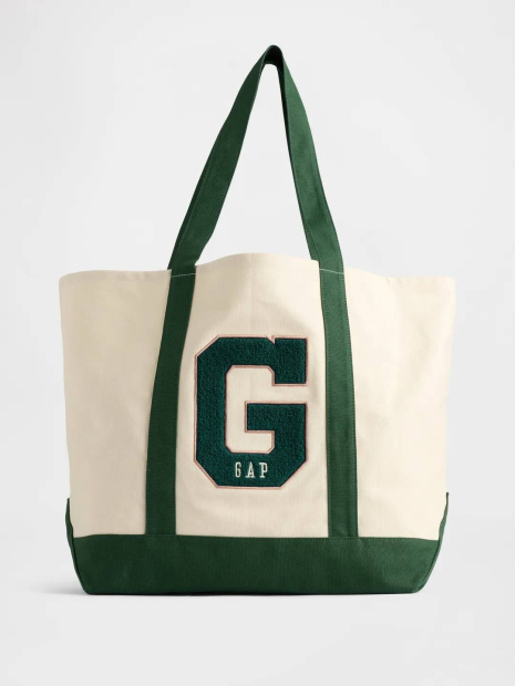 Сумка-шоппер Gap с логотипом 1159856561 Молочный