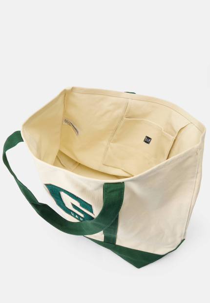 Сумка-шоппер Gap с логотипом 1159856561 Молочный