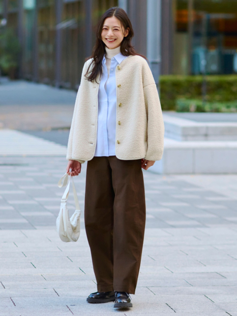 Сумка UNIQLO через плечо 1159856914 Молочный