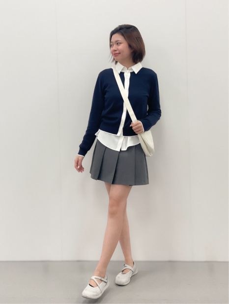 Сумка UNIQLO через плече 1159856914 Молочний