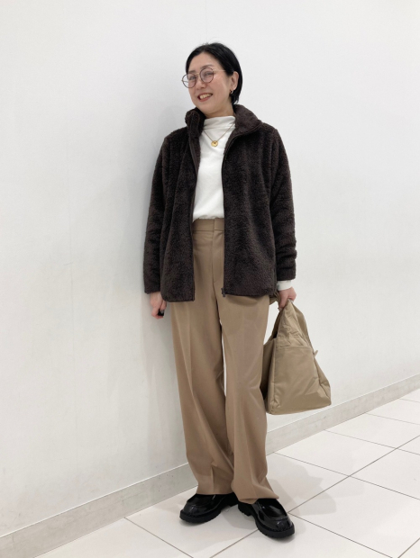 Сумка через плечо Uniqlo 1159857698 Бежевый