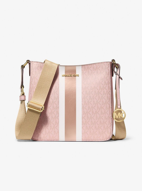 Жіноча сумка кроссбоді Jet Set Travel Michael Kors на блискавці 1159857924 Рожевий