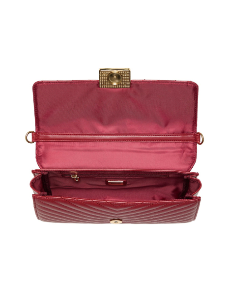 Жіноча сумка-клатч Elise Guess на ланцюжку 1159857951 Бордовий