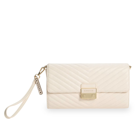 Жіноча сумка-клатч Elise Guess на ланцюжку 1159857955 Молочний