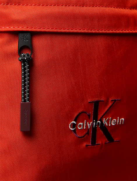 Сумка через плече від Calvin Klein з логотипом 1159858261 Червоний