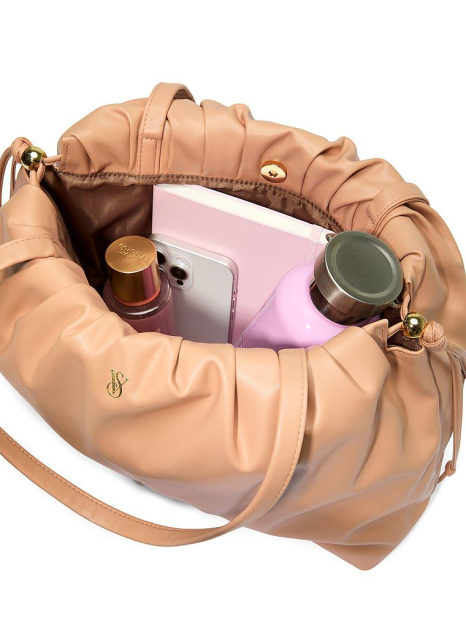 Мягкая сумка тоут Victoria's Secret 1159858327 Бежевый