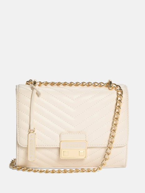 Сумка через плече Elise Guess з ланцюжком 1159858528 Молочний