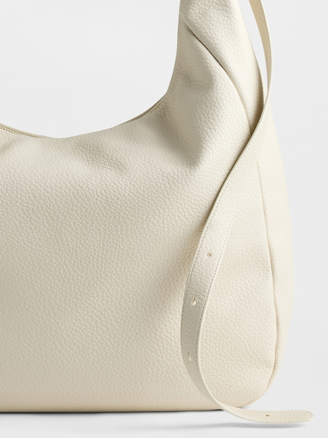 Большая сумка-тоут Gap экокожа 1159858830 Молочный