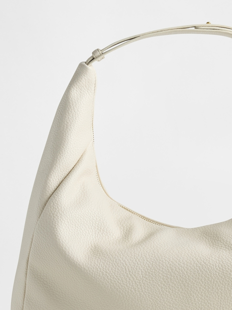 Большая сумка-тоут Gap экокожа 1159858830 Молочный