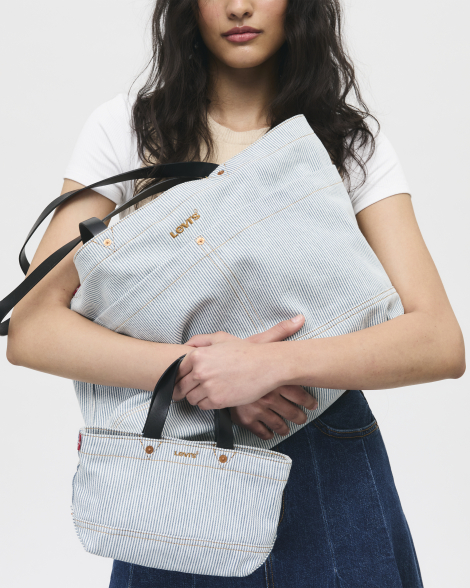 Сумка через плечо Levi's кроссбоди 1159858890 Белый/Голубой