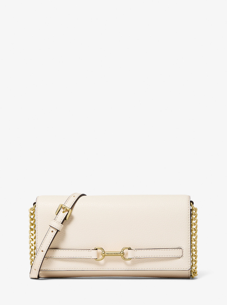 Кожаная сумка через плечо Carson Michael Kors 1159859045 Молочный