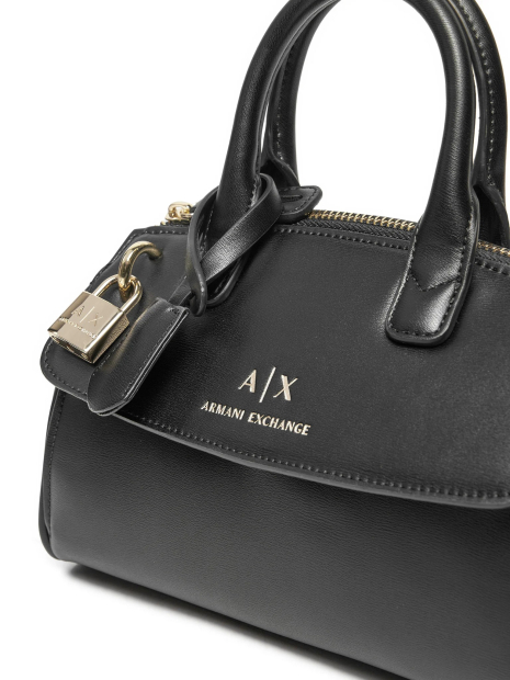 Женский набор Armani Exchange сумка и кошелек 1159859074 Черный