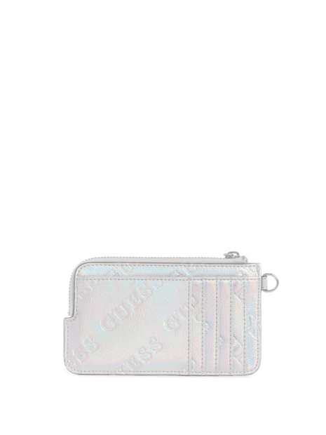 Женский набор Guess сумка кроссбоди и картхолдер 1159859080 Серебристый